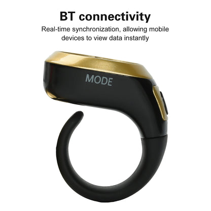 S6 Smart Zikr Ring Praise Tasbih Tally Elektronischer digitaler Zähler für Muslime Gebetszeit Vibrationserinnerung Typ-C-Ladezählung